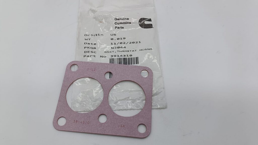 GUARNIZIONE TERMOSTATO DOPPIO CUMMINS 3914310 - 391431000 - 3910505 - 391050500 - 3909922 - 390992200 - 3902113 - 390211300