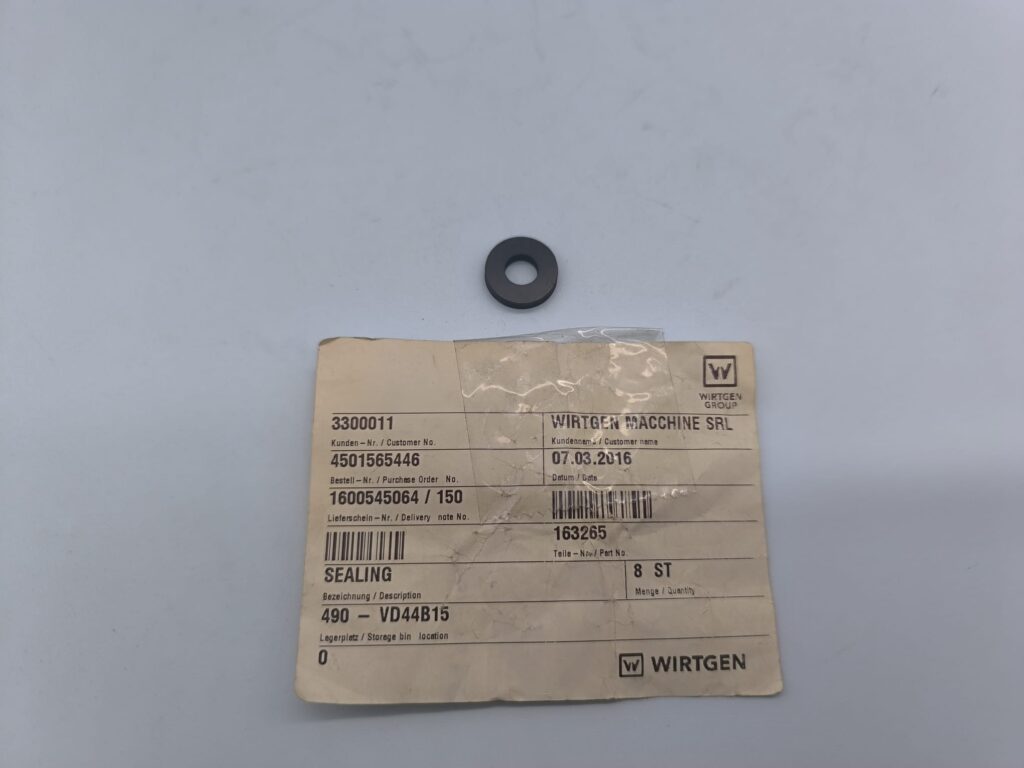 GUARNIZIONE WIRTGEN 163265