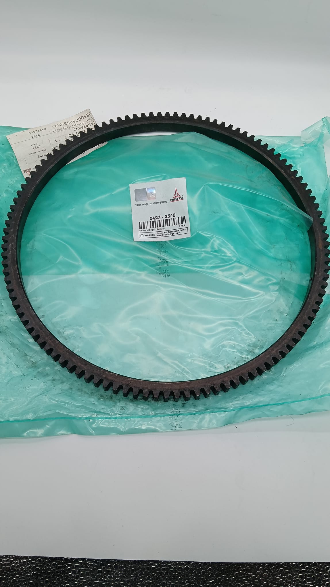 CORONA DENTATA DEUTZ 04272545 – 4272545 – 04272421 – 4272421