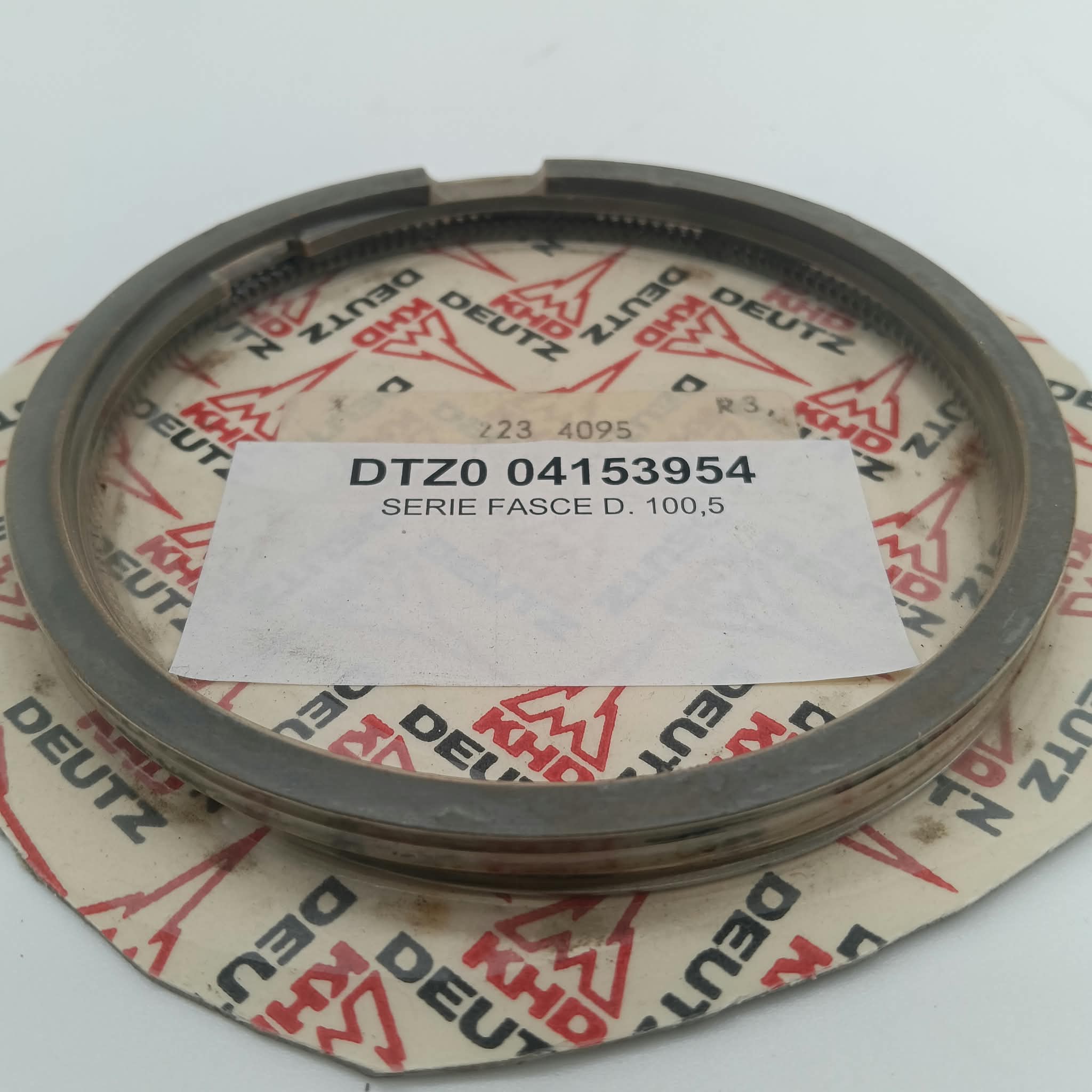 SERIE FASCE ELASTICHE DEUTZ 04153954 – 4153954 – 02239674 – 2239674 – 02234095 – 2234095