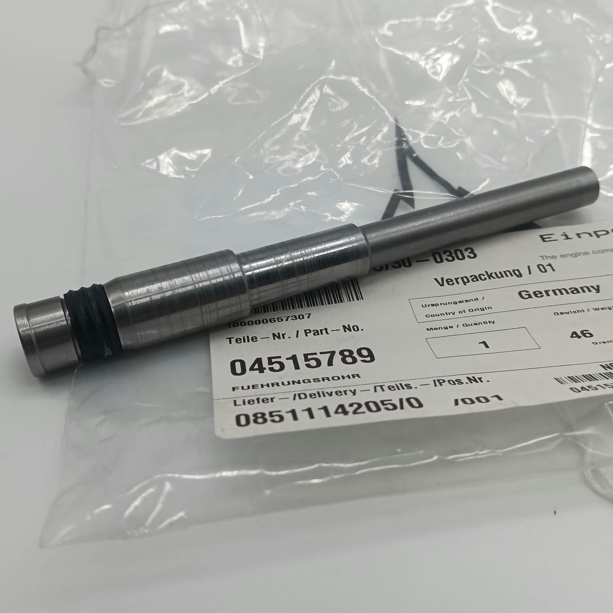 ASTUCCIO ASTA LIVELLO OLIO MOTORE DEUTZ 04515789 – 4515789 – 04912241 – 4912241 – 04252808 – 4252808 – 04204550 – 4204550