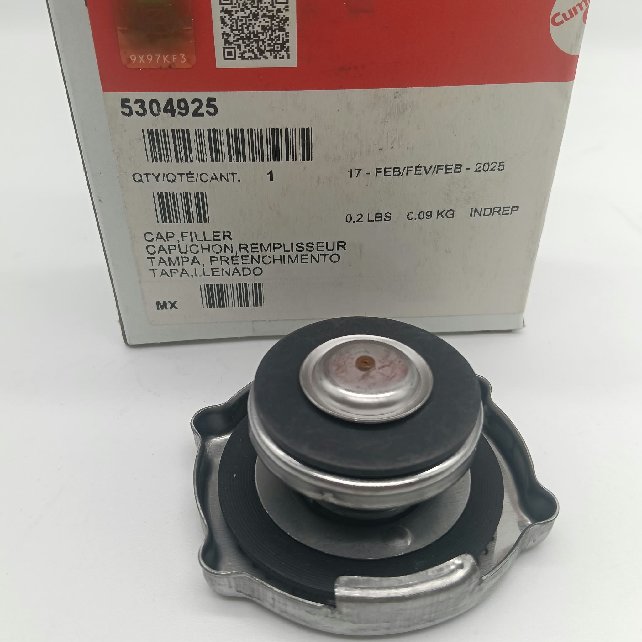 TAPPO VASCHETTA ACQUA CUMMINS 5304925 - 530492500